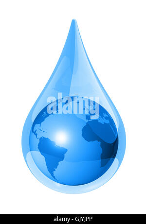 environment enviroment drop Stock Photo
