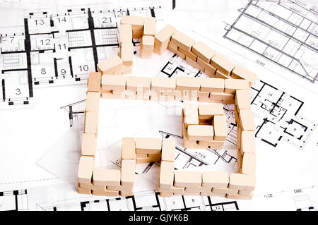 house building model Stock Photo