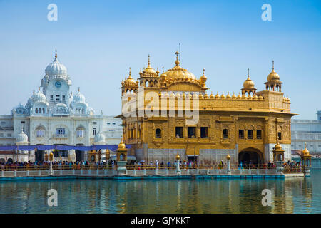 around the golden temple in amritsar Stock Photo