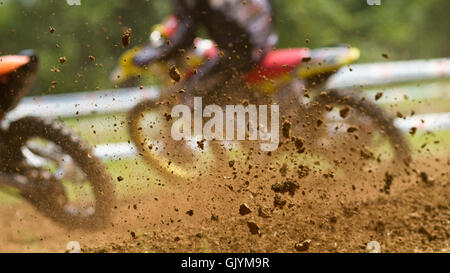 motocrosser Stock Photo