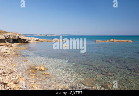 Agios Stefanos, North-west Corfu, Greece Stock Photo