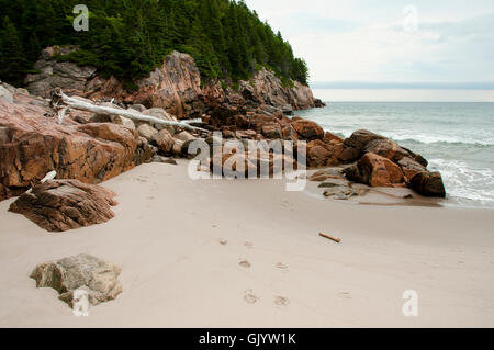 Black Brooke Cove - Cape Breton - Nova Scotia Stock Photo