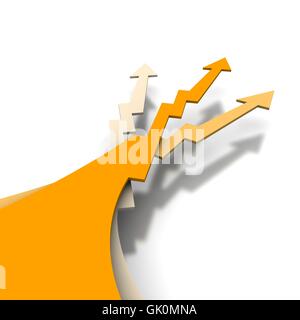direction up on Stock Photo
