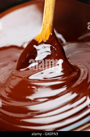 sweet dark cocoa Stock Photo