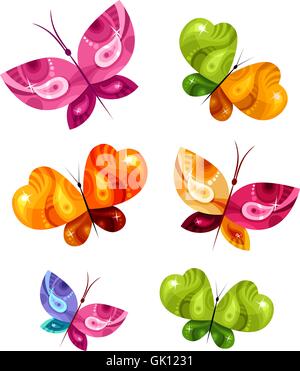 art butterfly gift Stock Photo