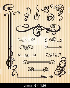 Vector Seamless Pattern of Plumage Stock Vector