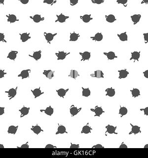 Seamless Black and White Pattern. Polka Dot Texture. Stylish Fashion Print Stock Vector