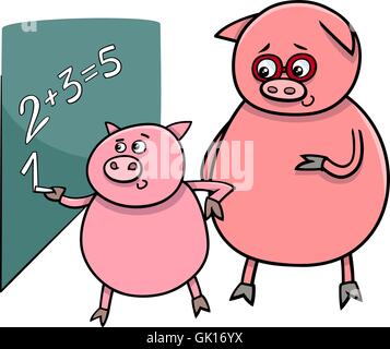 Exact In Math Picture Cartoon Cartoon math equal sign character. Isolated vector cute, funny symbol ...