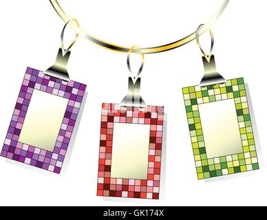set of tags Stock Vector