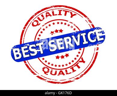 best service sign. best service grunge blue stamp. Label Stock Vector ...