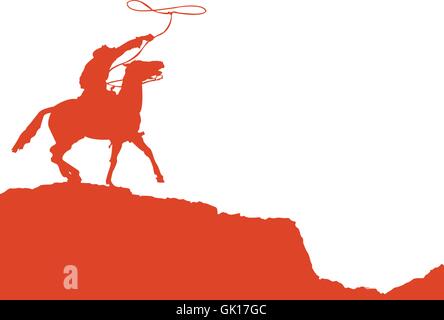 cowboy Stock Vector