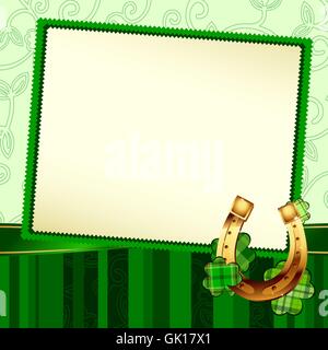 Patrick background Stock Vector