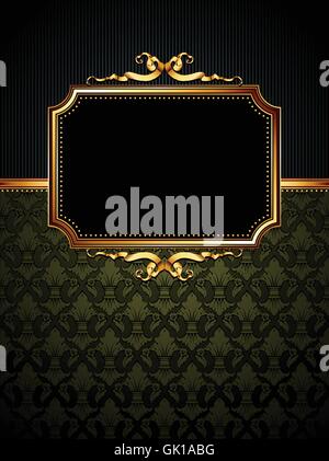 ornate frame Stock Vector