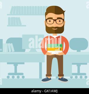 Office clerk. Stock Vector