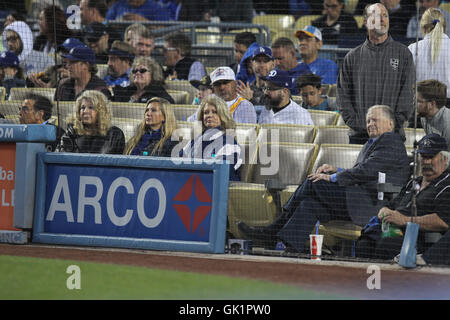 dodgers hart mary game marlins mlb miami watches angeles los alamy