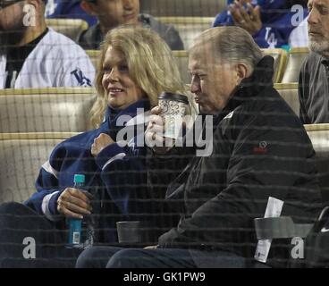 marlins hart dodgers mlb miami watches mary angeles los game alamy