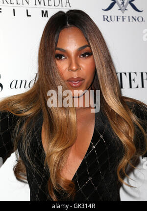 Ruffino Wine Presents The Los Angeles Premiere of Screen Media Film’s MOTHERS AND DAUGHTERS  Featuring: Ashanti Where: West Hollywood, California, United States When: 29 Apr 2016 Stock Photo