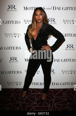 Ruffino Wine Presents The Los Angeles Premiere of Screen Media Film’s MOTHERS AND DAUGHTERS  Featuring: Ashanti Where: West Hollywood, California, United States When: 29 Apr 2016 Stock Photo