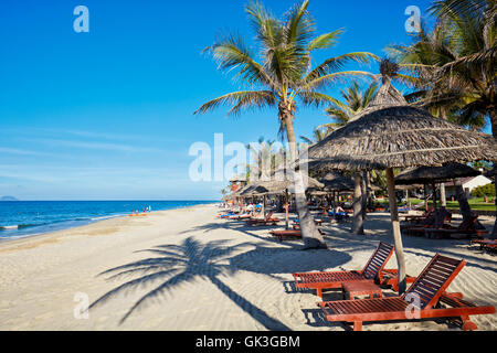 Cua Dai Beach. Hoi An, Quang Nam Province, Vietnam. Stock Photo