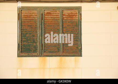 Window on the Island Sicily - Italy Stock Photo