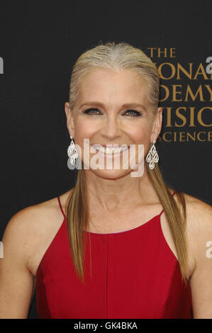 The 2016 Daytime Emmy Awards Arrivals  Featuring: Melissa Reeves Where: Los Angeles, California, United States When: 02 May 2016 Stock Photo