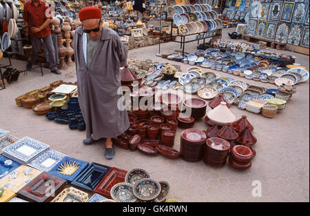 2004, Djerba, Tunisia --- The bazaar in Houmt-Souk, Djerba's central market town. --- Image by © Jeremy Horner Stock Photo