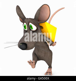 toon mouse Stock Photo