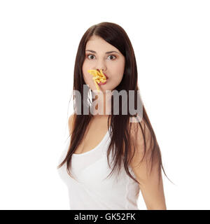 woman food aliment Stock Photo