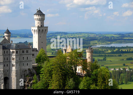 royal castle neuschwanstein Stock Photo