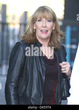 Phyllis Logan outside ITV Studios  Featuring: Phyllis Logan Where: London, United Kingdom When: 05 May 2016 Stock Photo