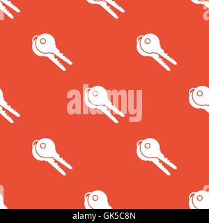 Seamless keys background Stock Vector