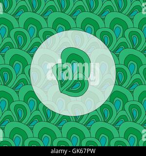 Vector background wallpaper,  squama pattern in eps Stock Vector