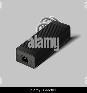 Re-charger Device of charging illustration. Technology. Vector Stock Vector