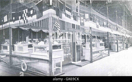 34467 Washington State Exhibit in the Palace of Food Products, Panama-Pacific International Exposition, San Francisco, California Stock Photo