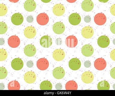 Grunge colorful abstract geometric seamless pattern. Vector Stock Vector