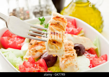 salt pepper condiment Stock Photo