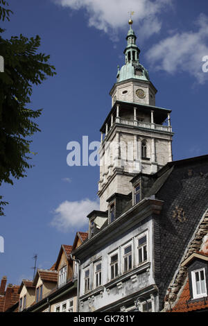 marktkirche bad langensalza Stock Photo