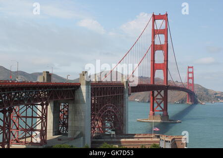 golden gate bridge Stock Photo