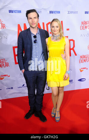 Premiere of 'Mängelexemplar' based on Sarah Kuttners same-named novel at Kulturbrauerei.  Featuring: Anne-Catrin Märzke Where: Berlin, Germany When: 09 May 2016 Stock Photo