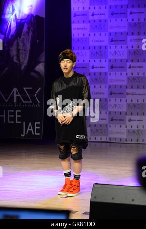 Seoul, Korea. 18th Aug, 2016. MASC hold showcase to promote their first ...