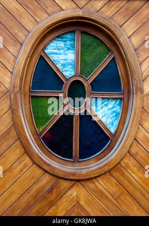 glass chalice tumbler Stock Photo