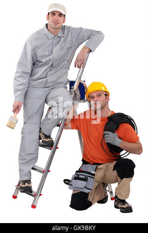 build business dealings deal Stock Photo