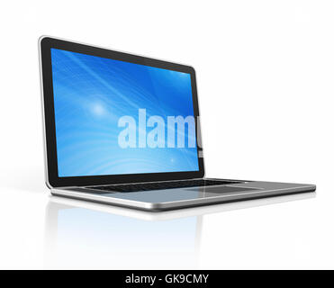 laptop notebook computers Stock Photo