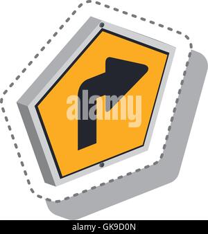 arrows guide traffic signal Stock Vector Image & Art - Alamy