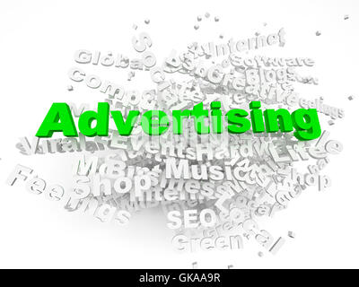 strategy presentation model Stock Photo