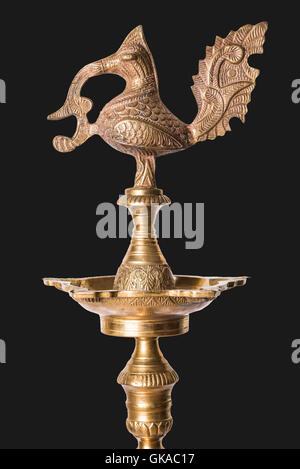 indian hindu traditional samai or samayee or diya Stock Photo