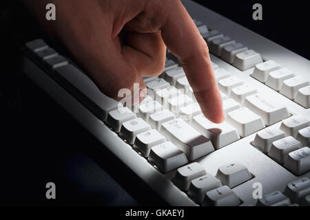close laptop notebook Stock Photo