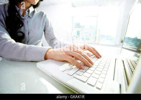 office laptop notebook Stock Photo