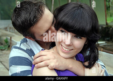 woman laugh laughs Stock Photo