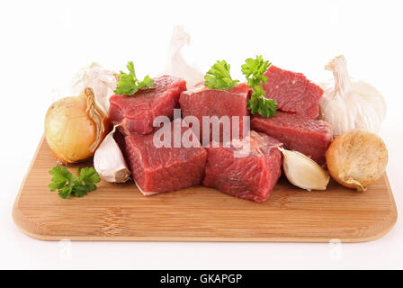 food aliment board Stock Photo